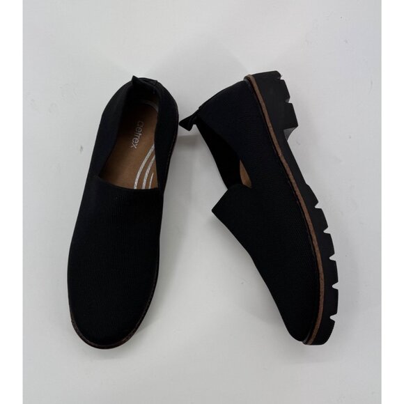 Aetrex Shoes - Aetrex Chloe Slip-On Shoes Black US 10 EU 41 Lightweight Comfortable Sole